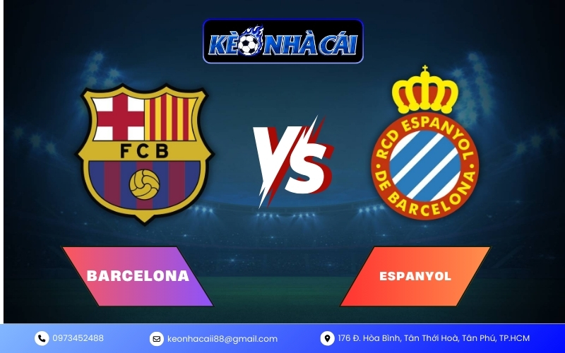 Nhận định Barcelona vs Espanyol