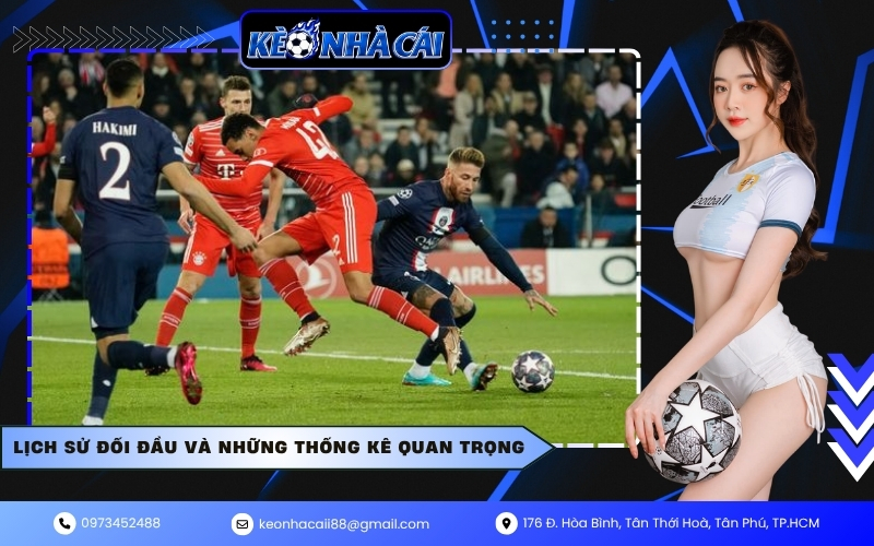 Lịch sử đối đầu và những thống kê quan trọng