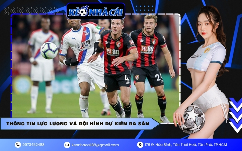 Thông tin lực lượng và đội hình dự kiến ra sân